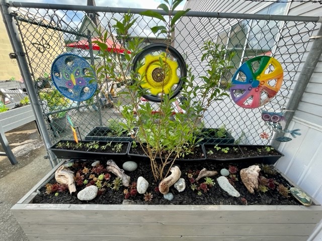Connections garden project ready to enjoy